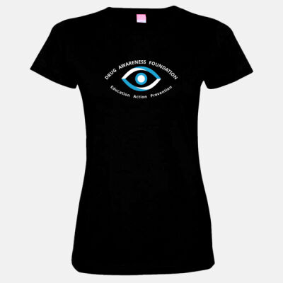 Womens Drug Awareness White/Blue Thumbnail